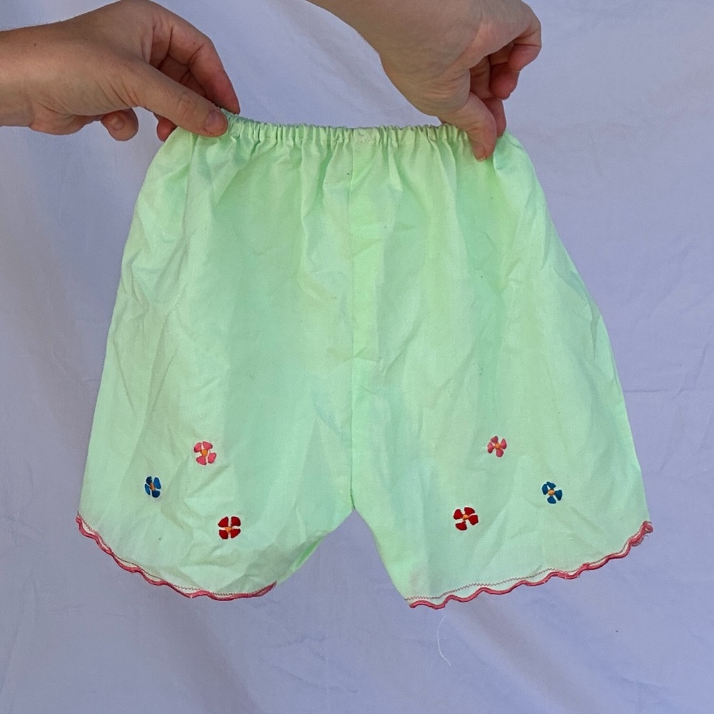 Vintage Embroidered Shorts